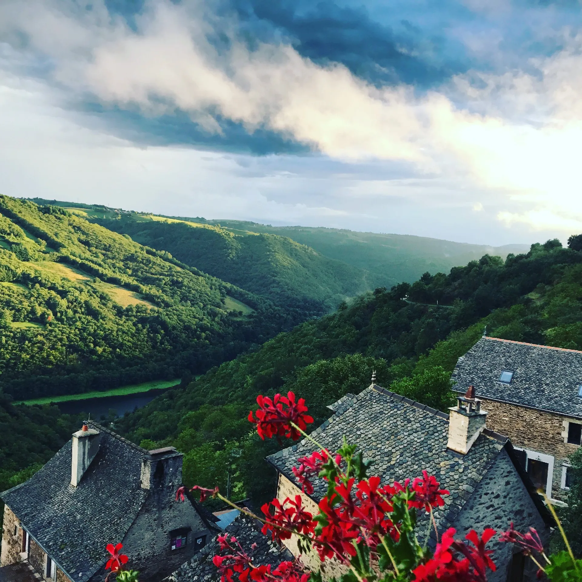 Auberge du Peyral - Vue village