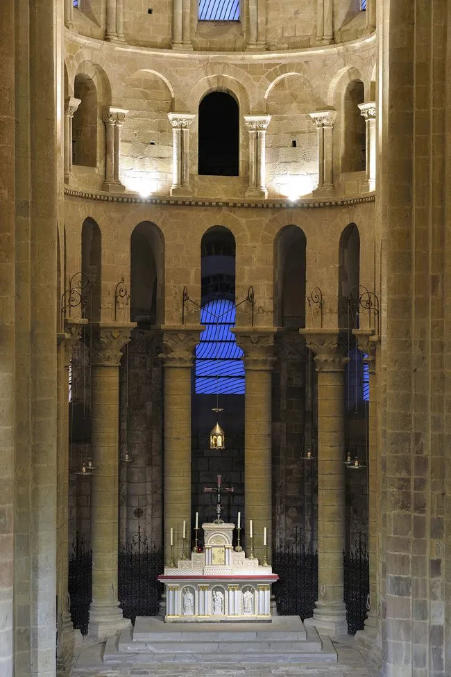 Visite en nocturne des tribunes de l'abbatiale - Orgue et lumière - Conques