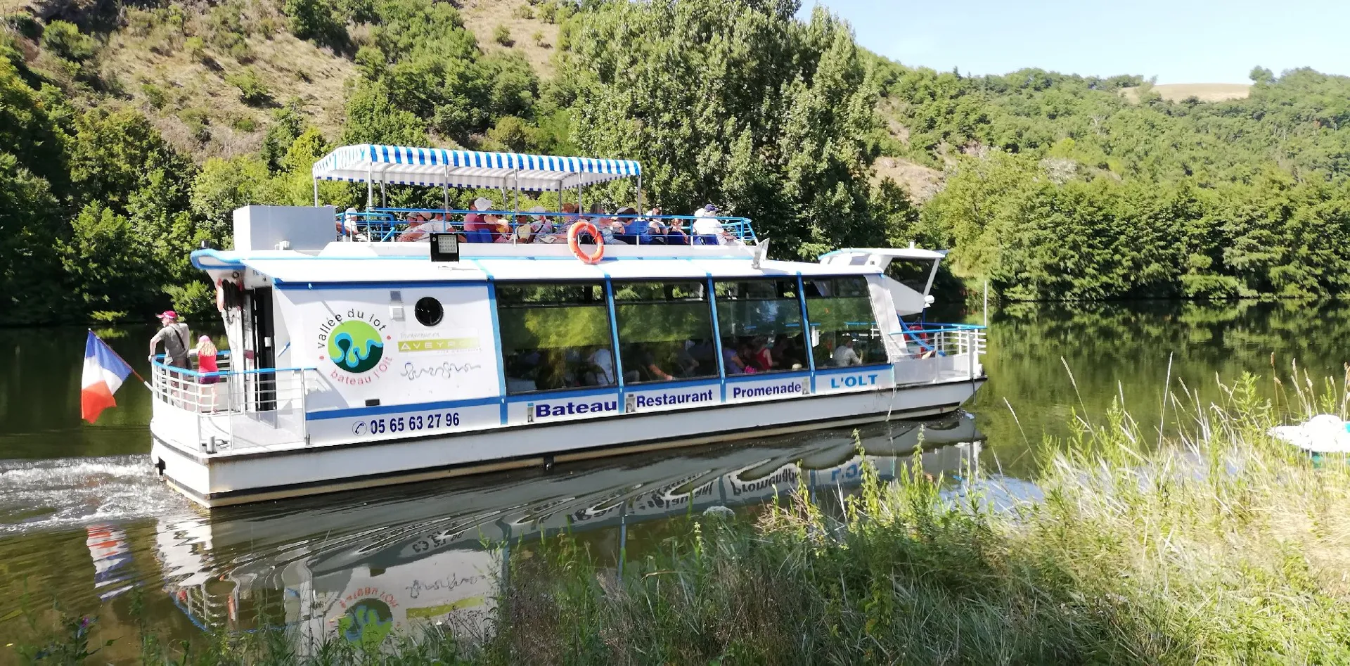 Bateau Olt : promenade et restauration