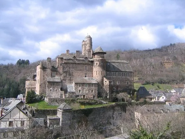 Château d'Estaing - façade Est