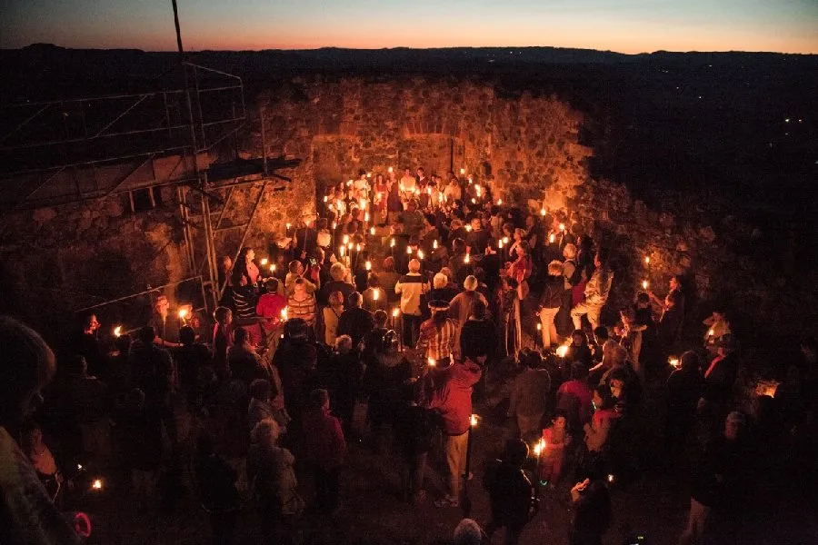 Feu de la Saint Jean, Calmont d'Olt