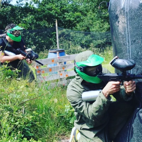 Vert Tea Jeu - Paint ball