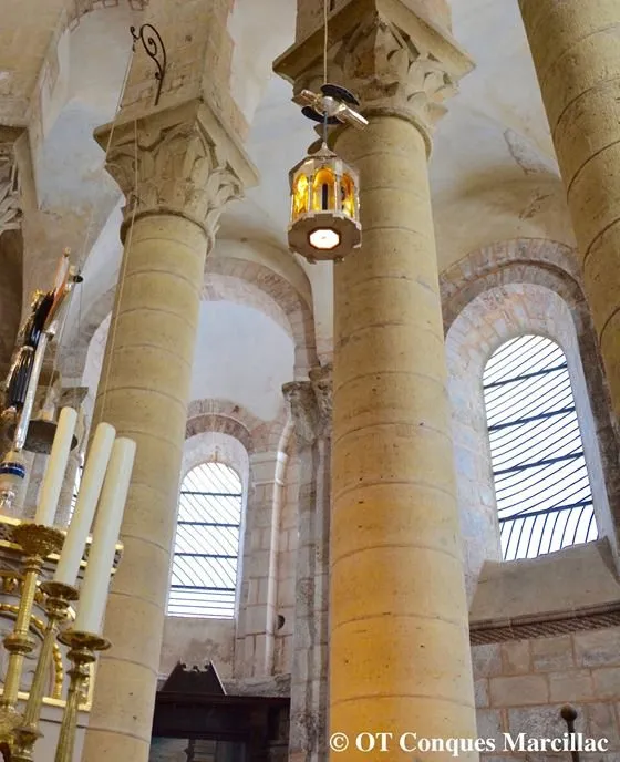 Abbatiale de Conques - déambulatoire