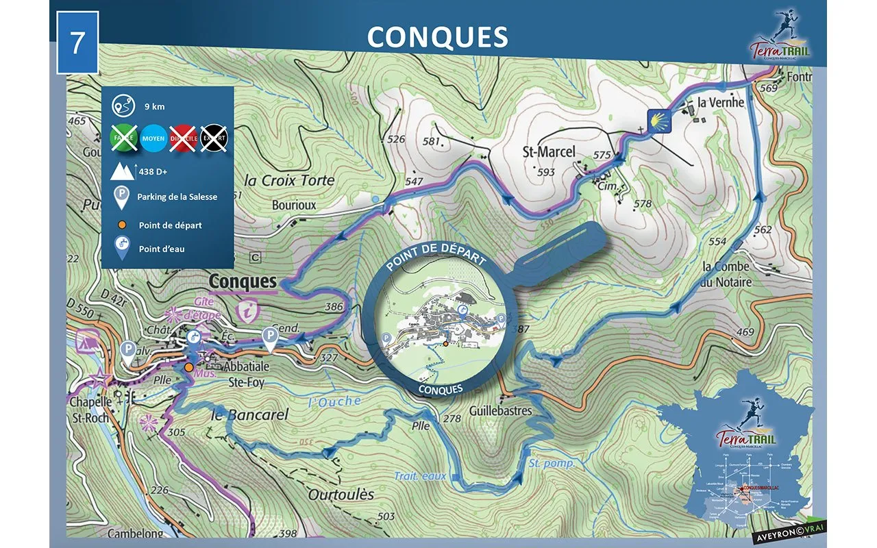 Terra Trail Parcours 7 Conques