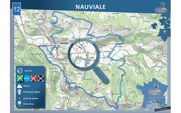 TERRA TRAIL Parcours 12 Nauviale