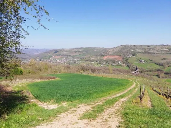 Terra Trail le paysage du circuit Trail de Valady en Aveyron