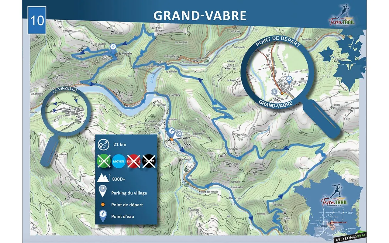 TERRA TRAIL Parcours 10 Grand-Vabre