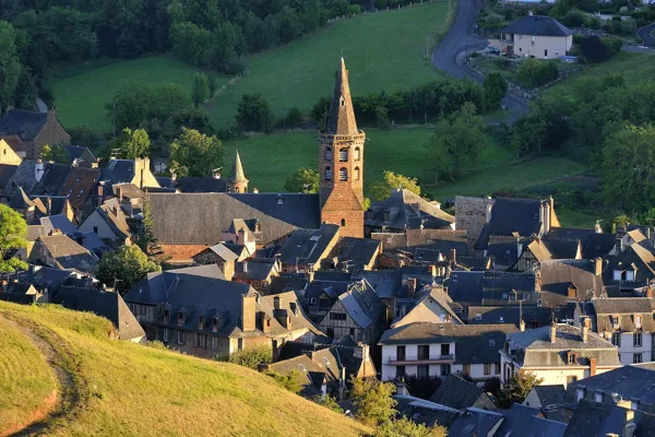 point de vue de Marcillac , point de départ de votre parcours trail