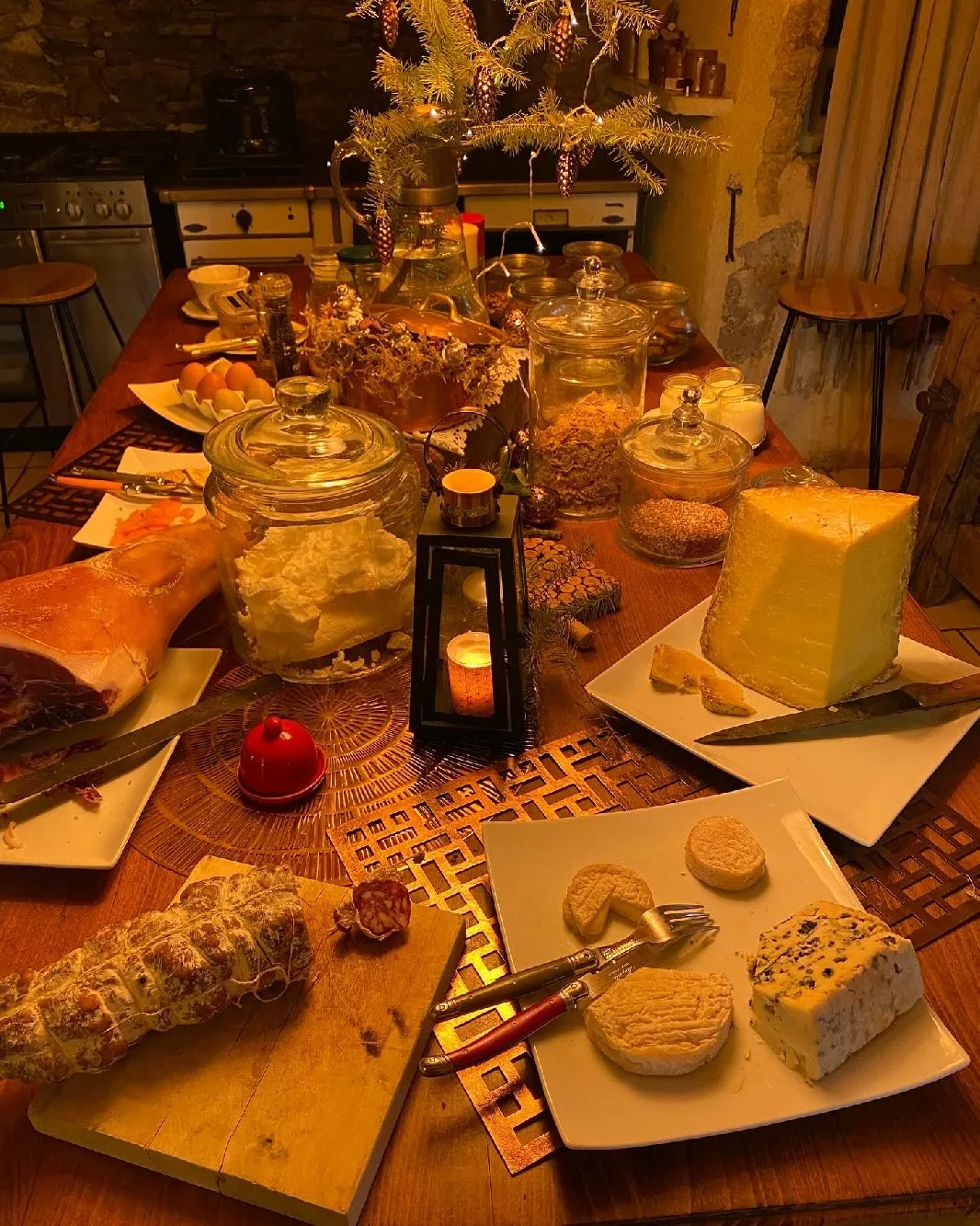 Petit déjeuner brunch : du sucré et du salé