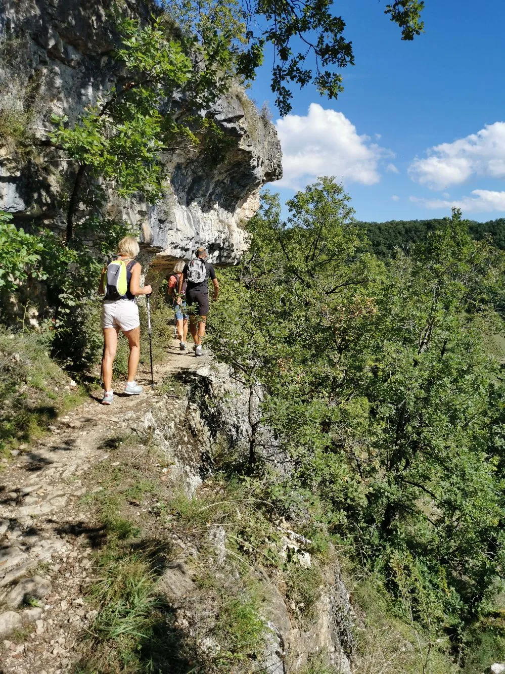 Randonnée Salles-la-Source - Les corniches du Créneau