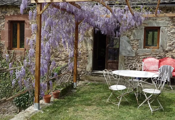 Terrasse | Le Dormeur du Val - Conques