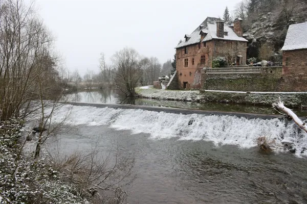 Dourdou de Conques au Moulin de Sanhes