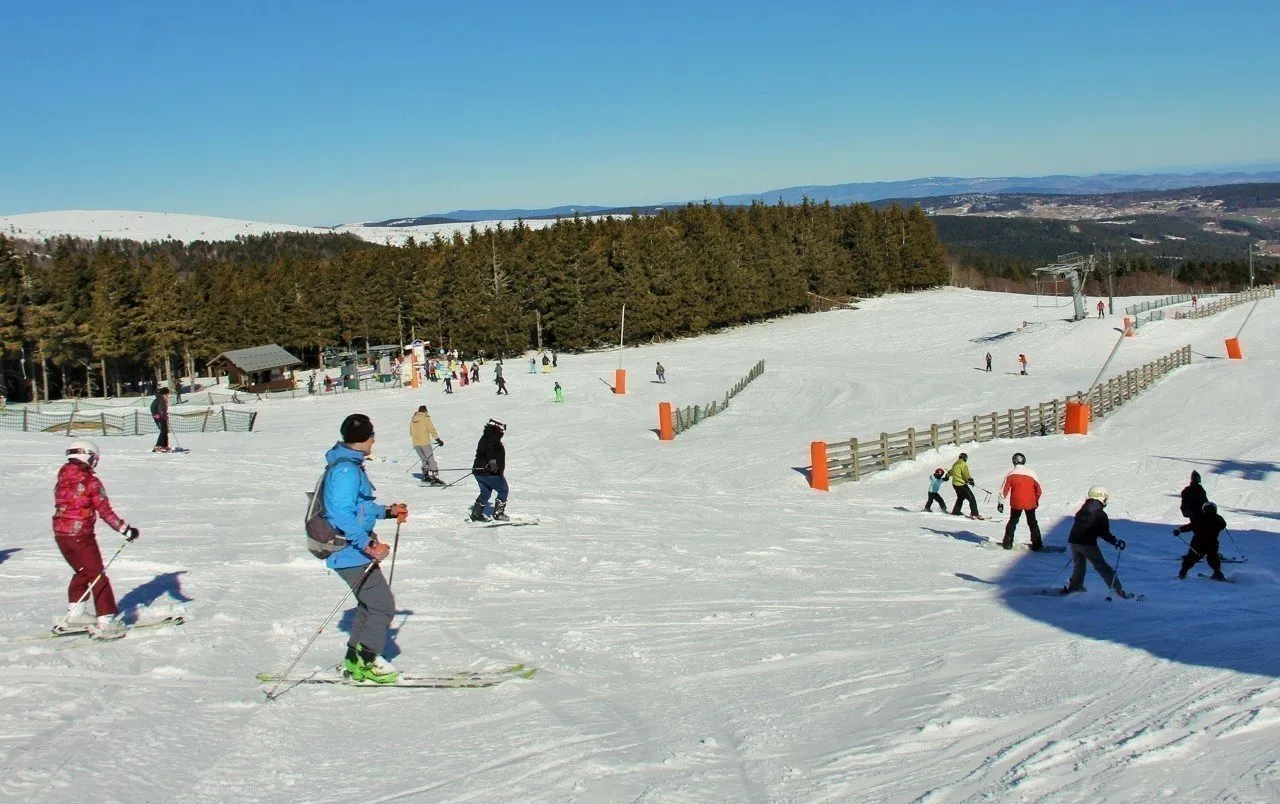 Ski Alpin sur l'Aubrac