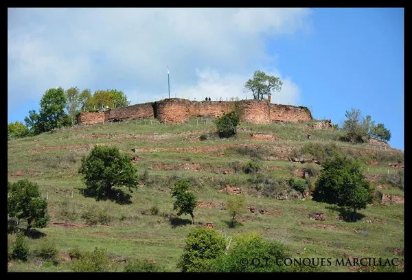 Nauviale - château de Beaucaire