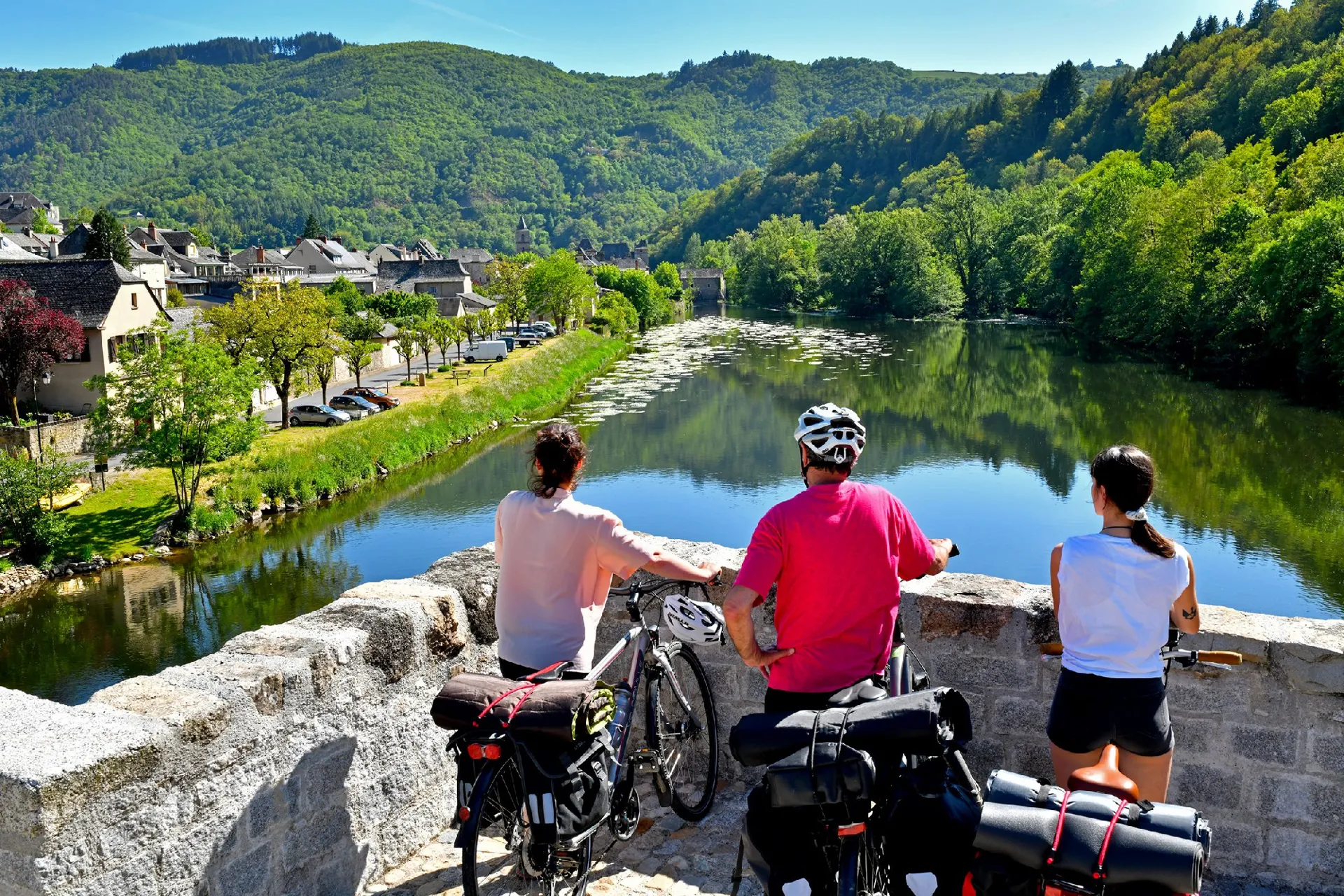 Vallée du Lot à vélo (V86), GRAND-VABRE/ENTRAYGUES-SUR-TRUYERE