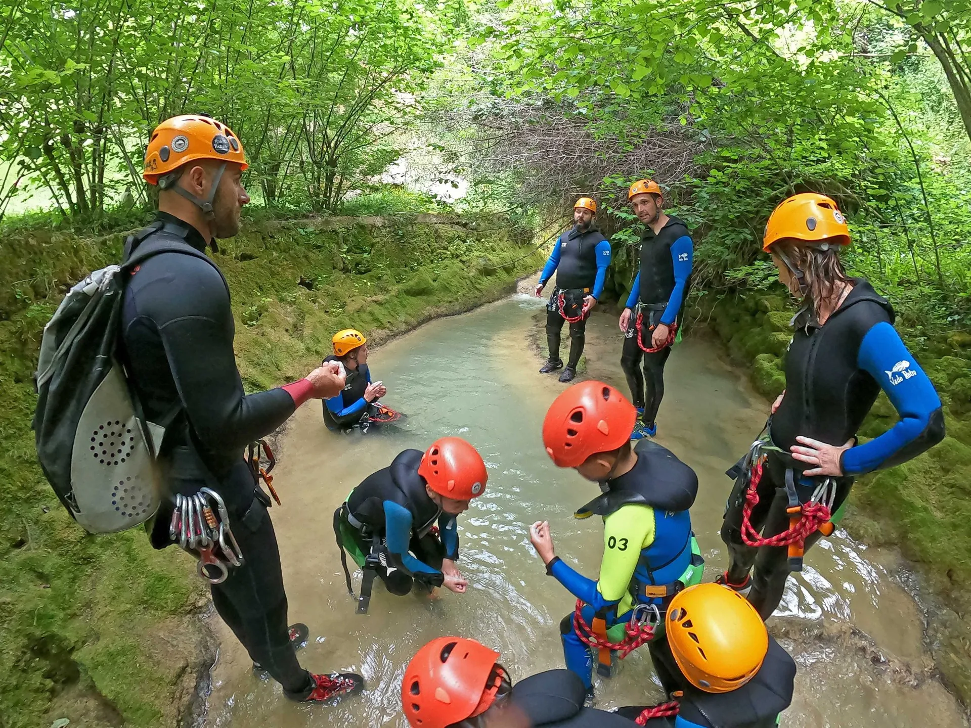 Canyoning à Salles-la-Source