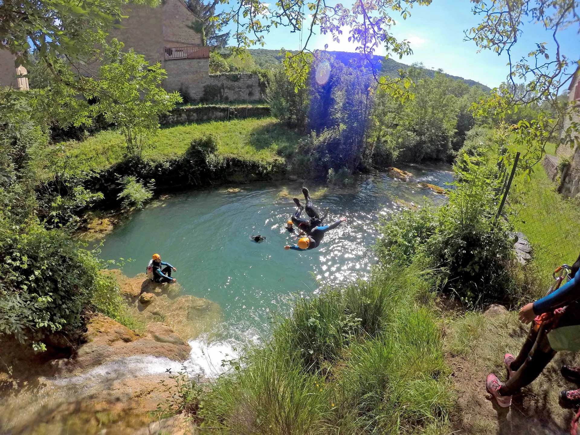 Canyoning à Salles-la-Source