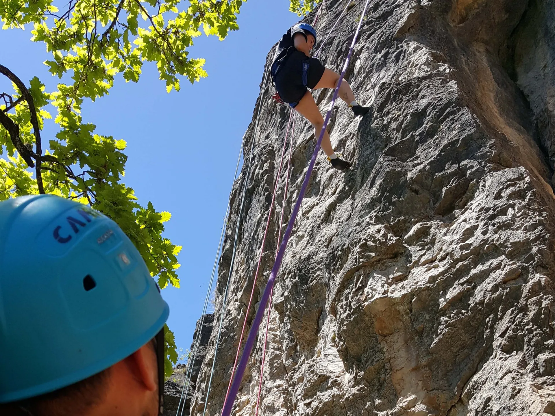 Escalade à Salles-la-Source