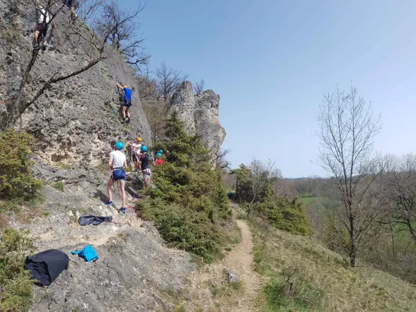 Escalade à Salles-la-Source