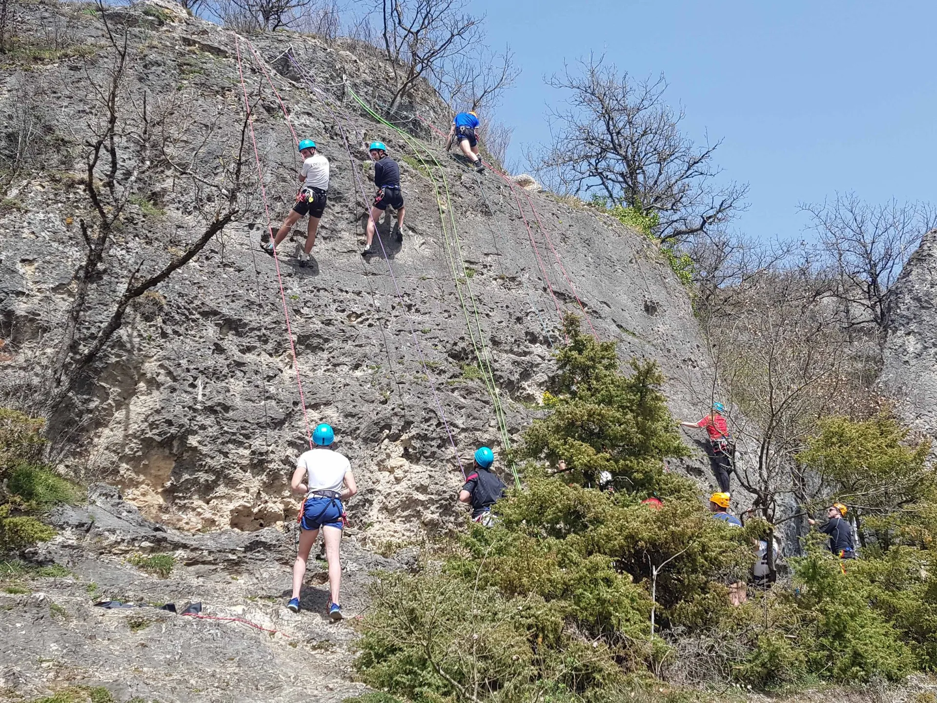 Escalade à Salles-la-Source