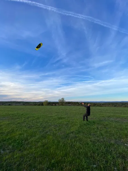 Cerf-volant sportif à Salles-la-Source