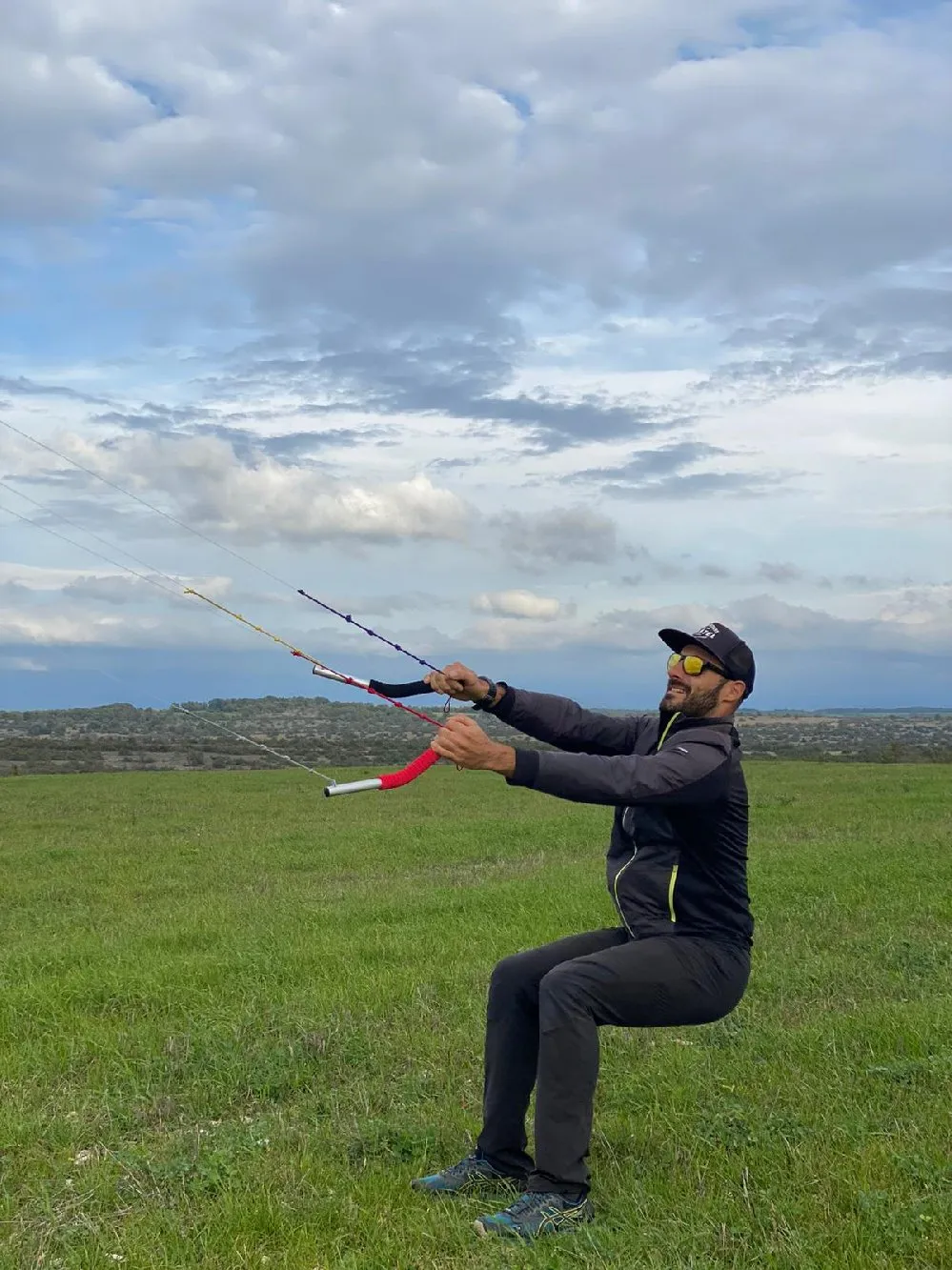 Cerf-volant sportif à Salles-la-Source