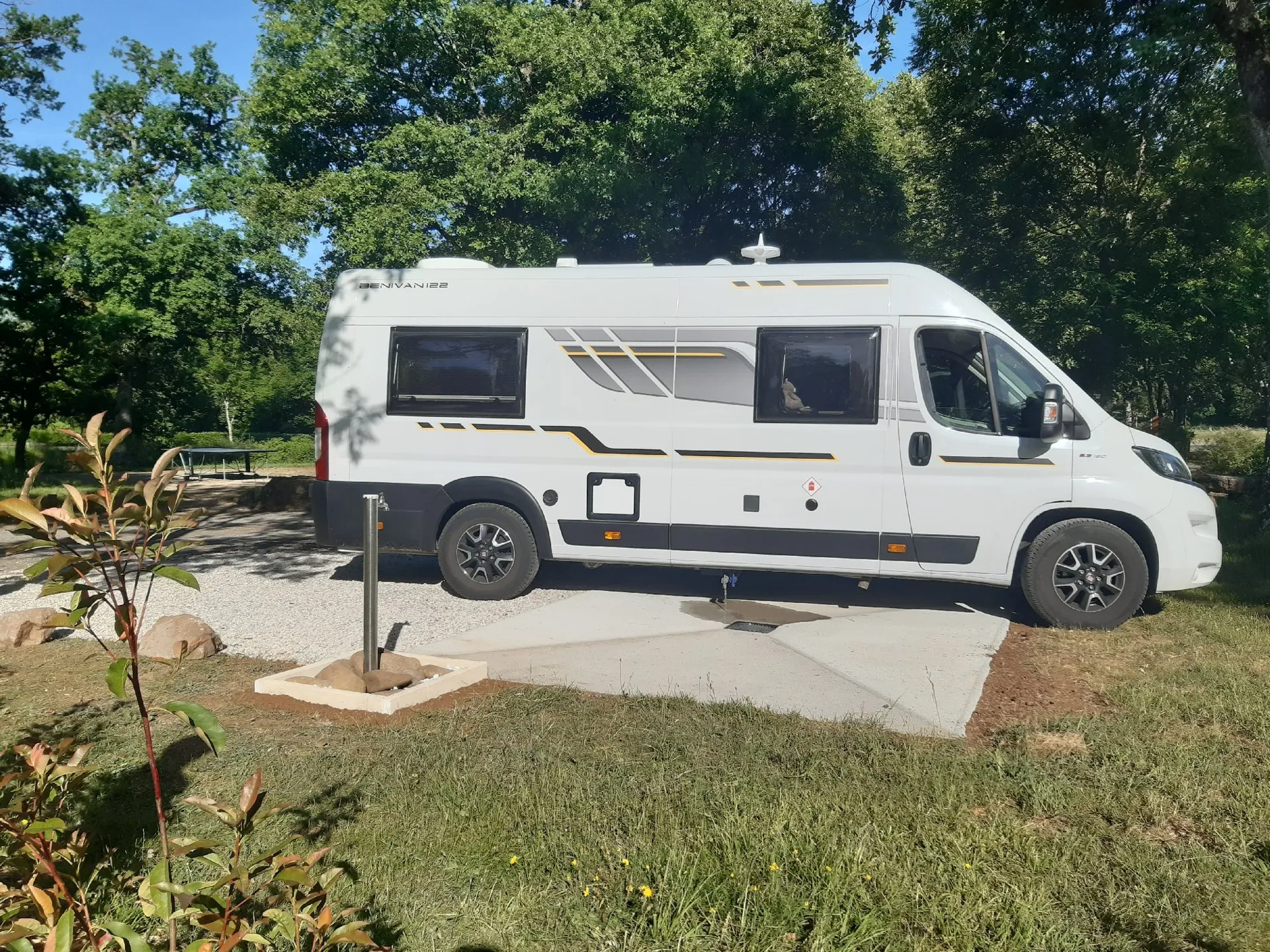 Aire de service camping-car