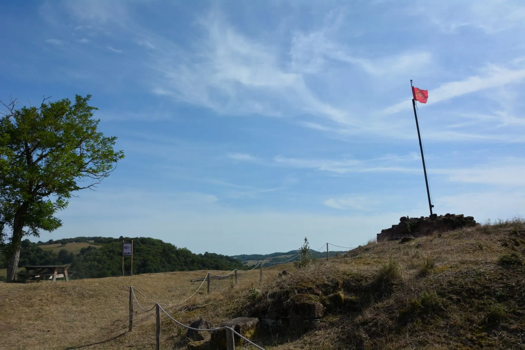 Aire de pique-nique à Beaucaire