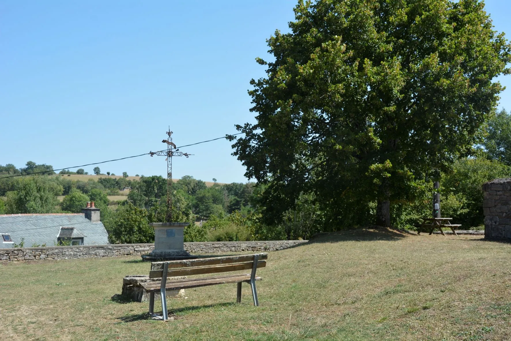 Aire de pique-nique à Solsac