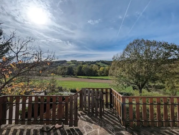 La Maison de la Prade / Vue de la terrasse