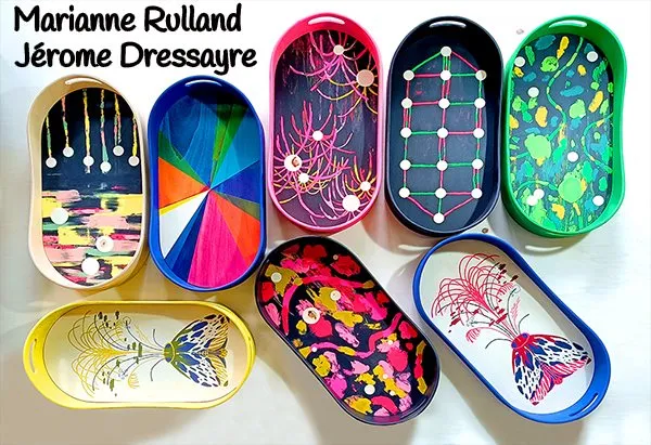 Marianne Rulland, Jérôme Dressayre - Graphiste et Ébéniste