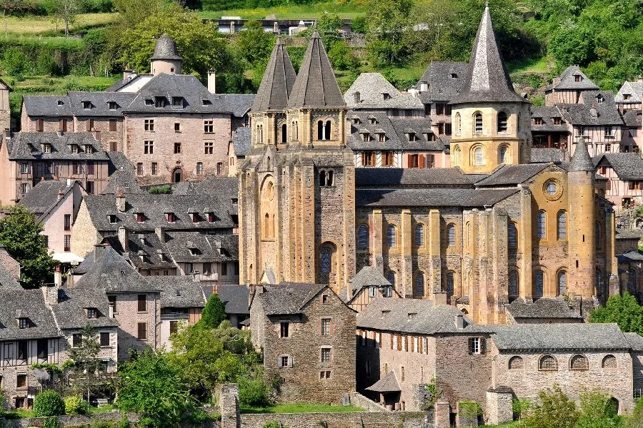 Le GR®65 - Le chemin de Saint-Jacques de Compostelle : Étape n° 5 : Conques – Decazeville