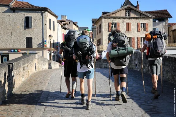 Le chemin Conques -Toulouse (itinéraire de liaison jacquaire)